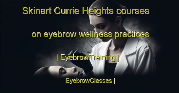 Skinart Currie Heights courses on eyebrow wellness practices | EyebrowTraining | EyebrowClasses | SkinartTraining-Canada